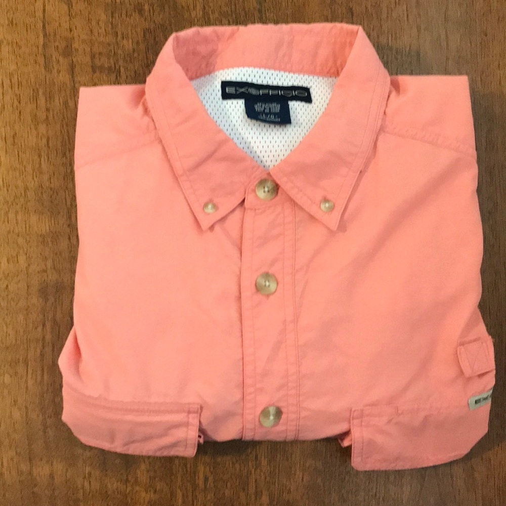 Exofficio Vented Back Long Sleeved Fishing Shirt